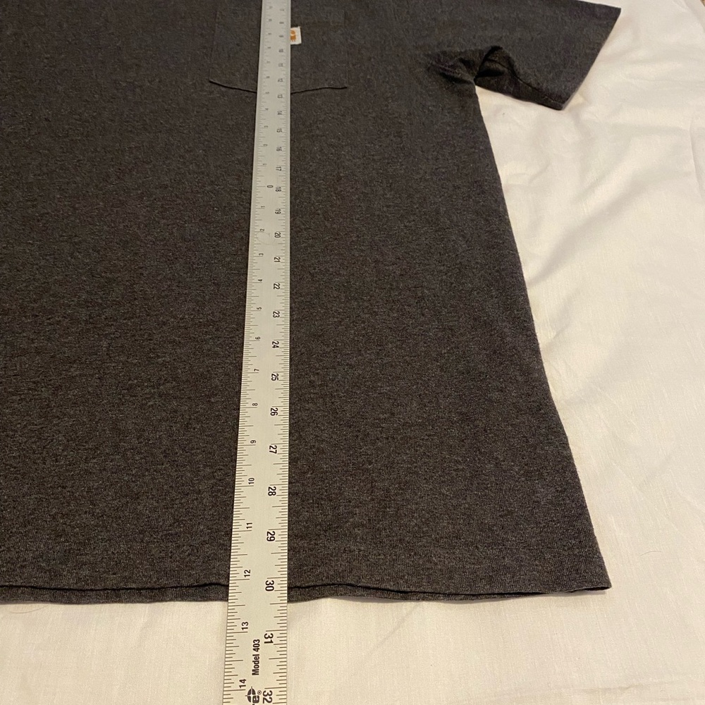 Carhartt Men's Gray T-Shirt SIZE L - Picture 5 of 9